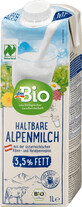 DmBio Leche alpina 3,5%, 1 l