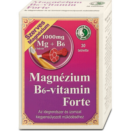 Dr.Chen Magnesium + Vitamine B6 Sterke tabletten, 60 tabletten