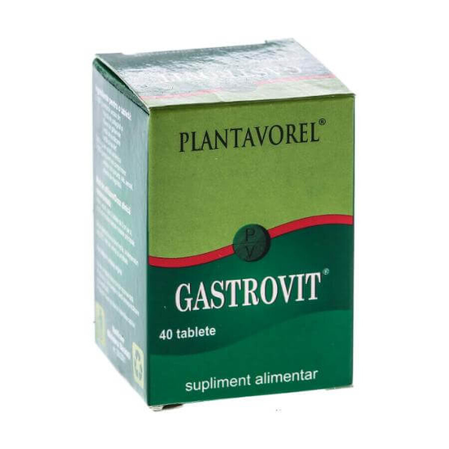 Gastrovit, 40 comprimidos, Plantavorel