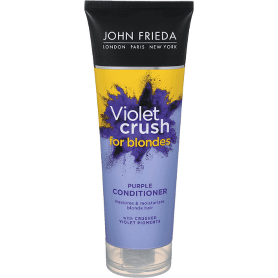 John Frieda Violet crush acondicionador para cabello rubio, 250 ml