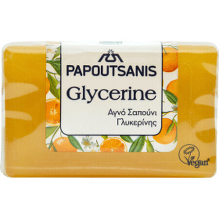 Jabón sólido Papoutsanis con glicerina, 125 g