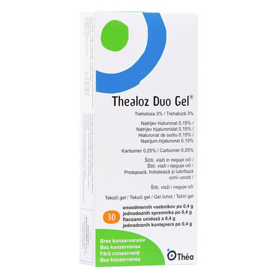 Thealoz Duo Gel, 30 monodosis, Thea