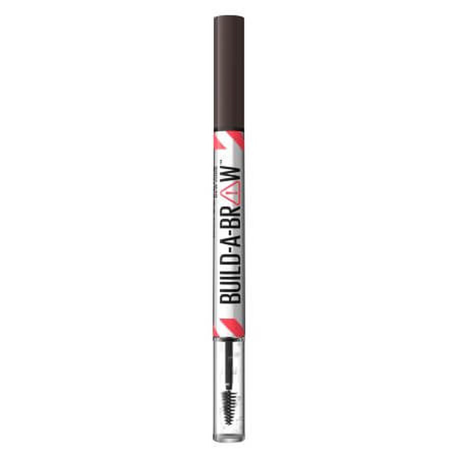 Crayon à sourcils + gel fixateur, Ash Brown, 1,4 g, Maybelline