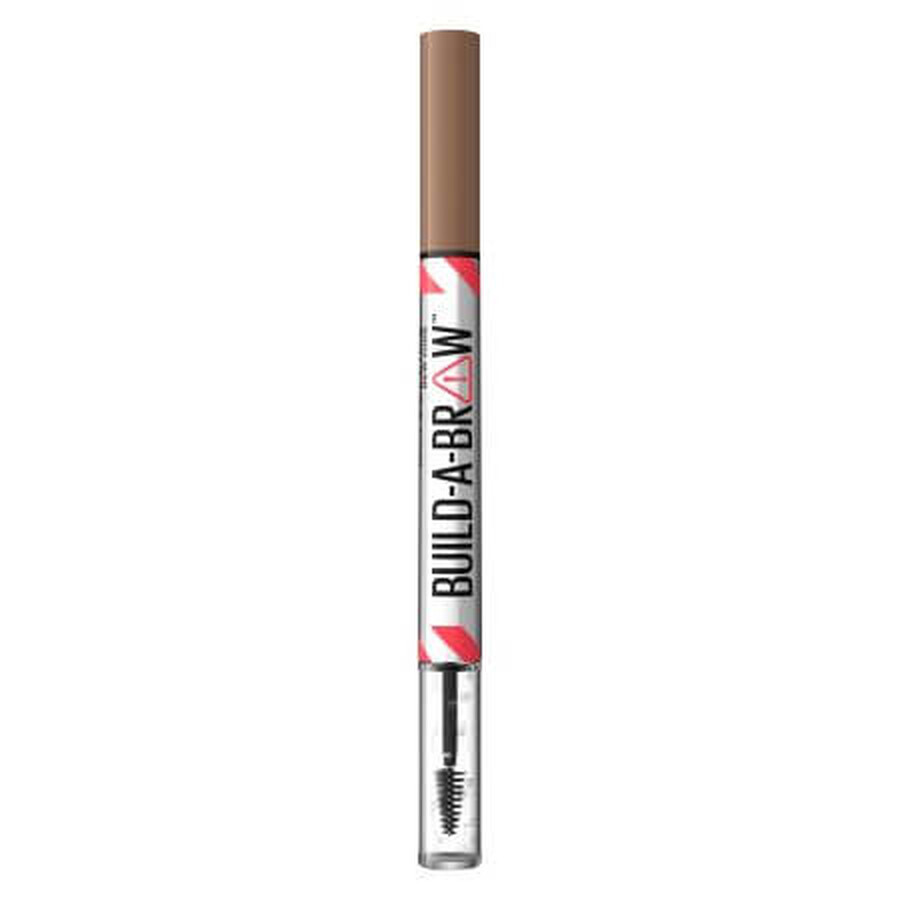 Matita per sopracciglia + Gel fissante Build a Brow, Soft Brown, 1,4 g, Maybelline