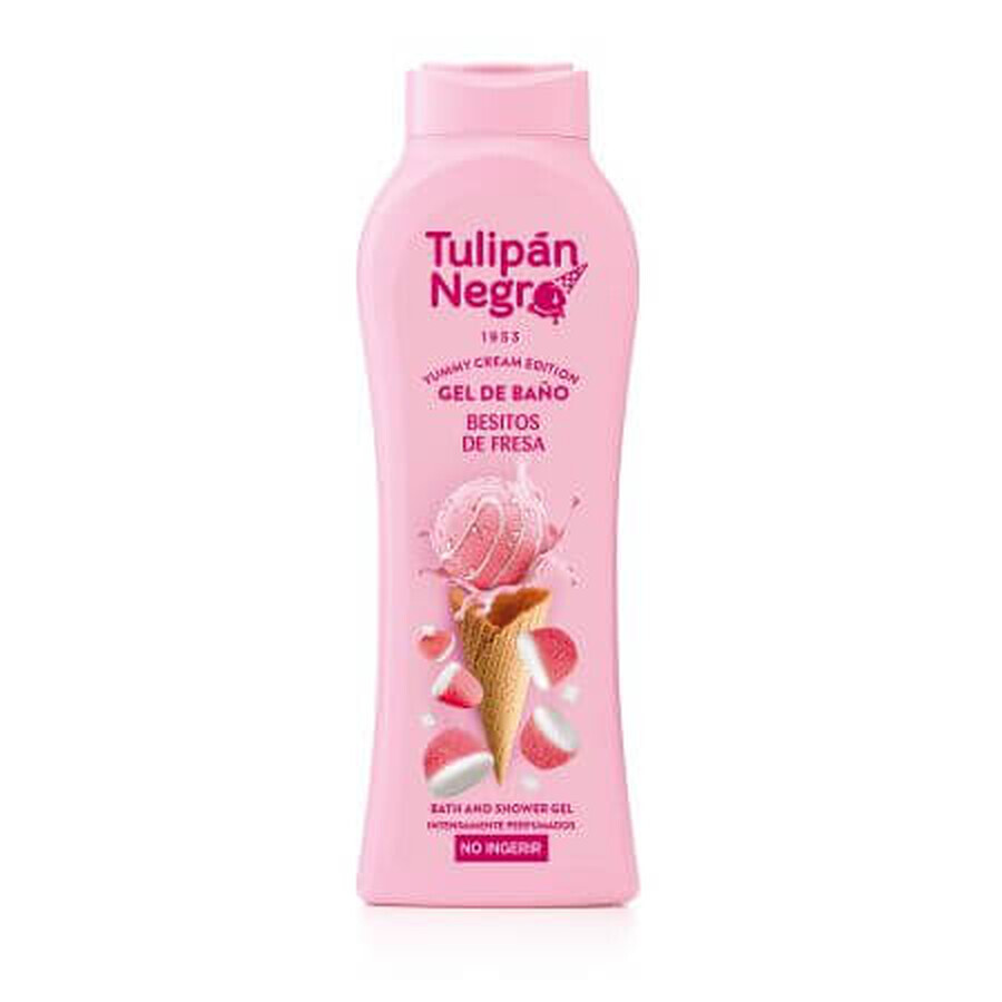 Gel de Ducha Besos de Fresa, 650ml, Tulipán