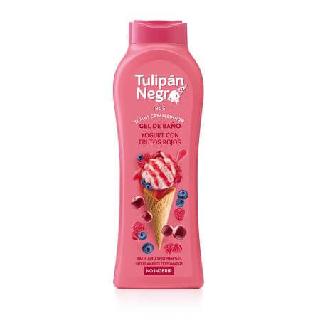 Gel de dus yogurt con frutos rojas, 650ml, Tulipan