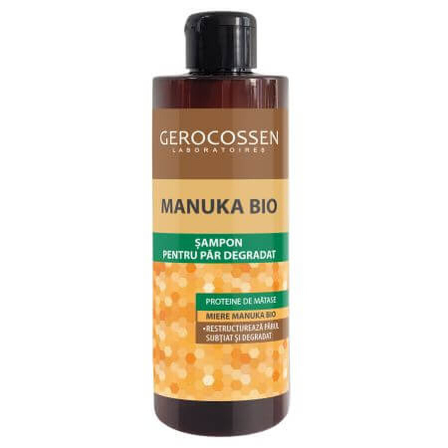 Shampoo voor beschadigd haar Manuka Organic, 400 ml, Gerocossen