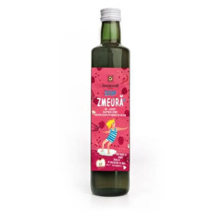 Sirope de frambuesa ecológico sin azúcar añadido, 500 ml, Sonnentor