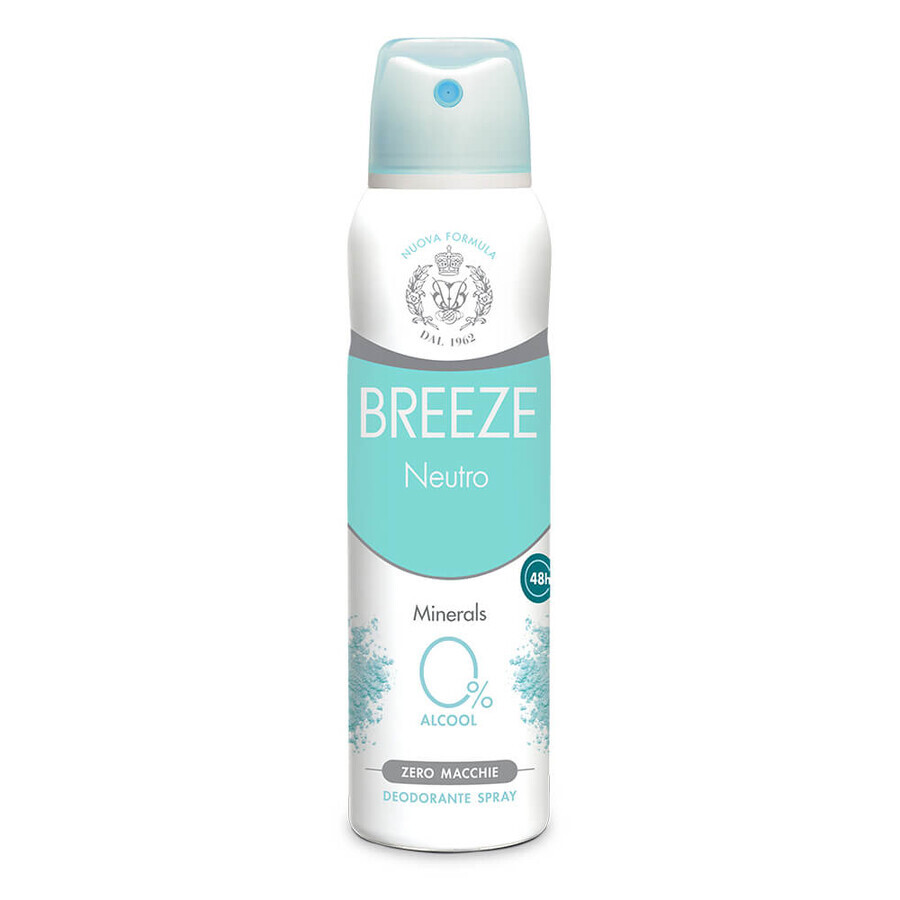 Desodorante en spray sin alcohol Neutro, 150 ml, Breeze