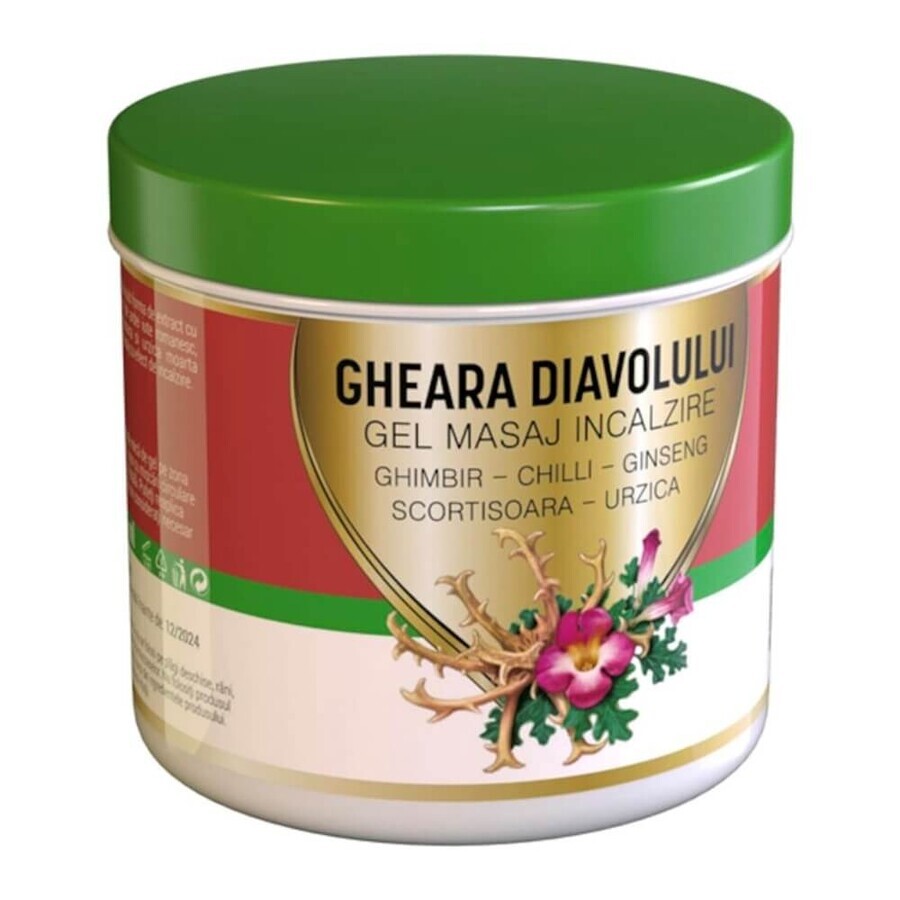 Gel da massaggio effetto riscaldante Artiglio del Diavolo, 275 ml, Praemium