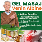 Gel de masaje con veneno de abeja Bee Power, 275 ml, Praemium