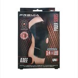 Neoprene knee brace with magnets and tourmaline PNP001, Universal Size, 1 piece, Premia