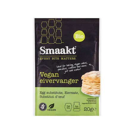 Vegan organic egg substitute, 20 g, Smaakt