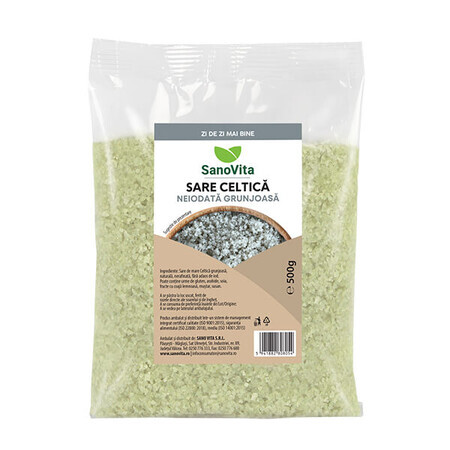 Keltisches Salz, unjodiert, 500 g, Sanovita