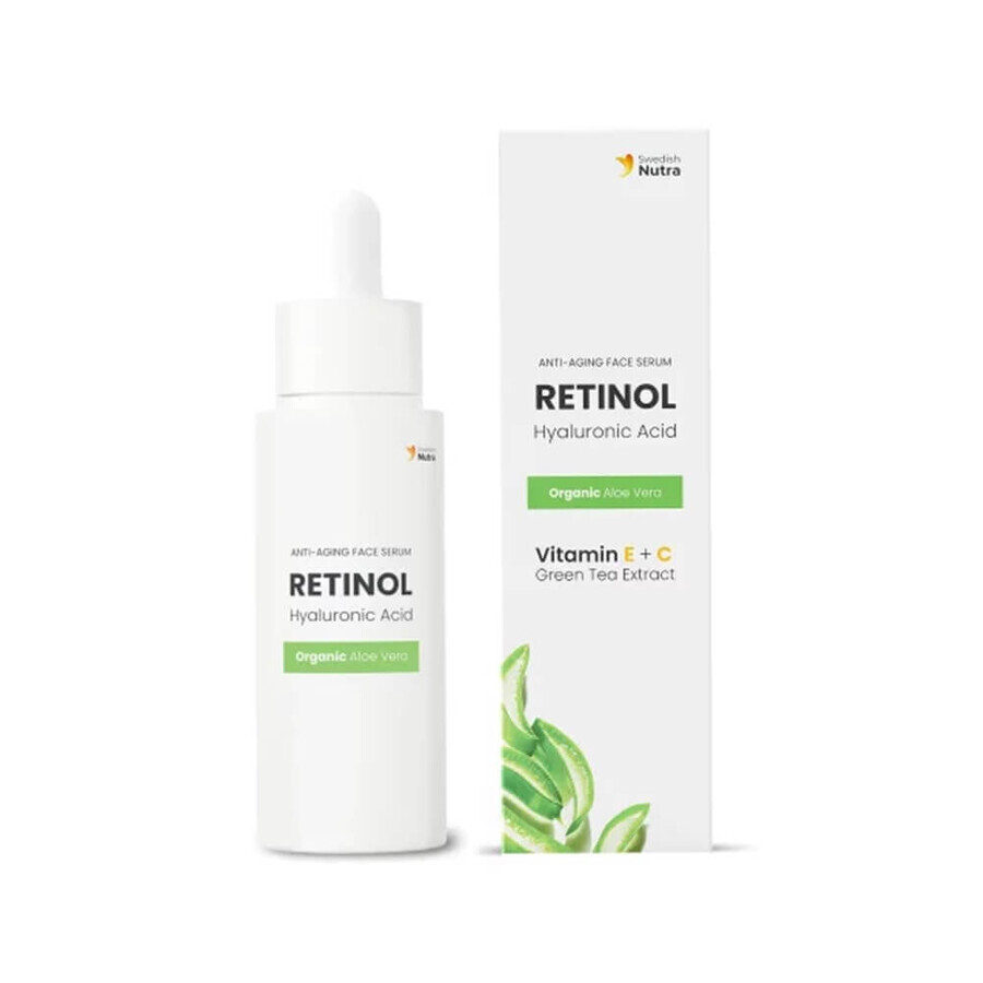 Gesichtsserum mit Retinol, 30 ml, Swedish Nutra