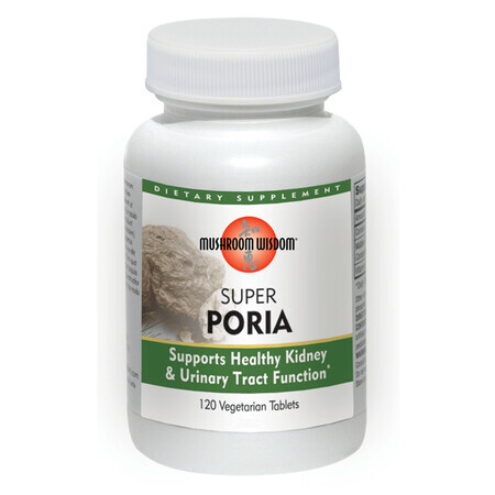 Super Poria Paddenstoel Wijsheid, 120 vegetarische tabletten, Secom