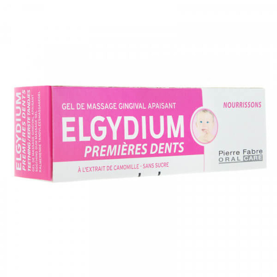 Gel calmante para erupciones dentales 15 ml, Elgydium