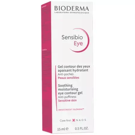 Sensibio Eye, Contorno Occhi Gel Lenitivo, 15 ml, Bioderma