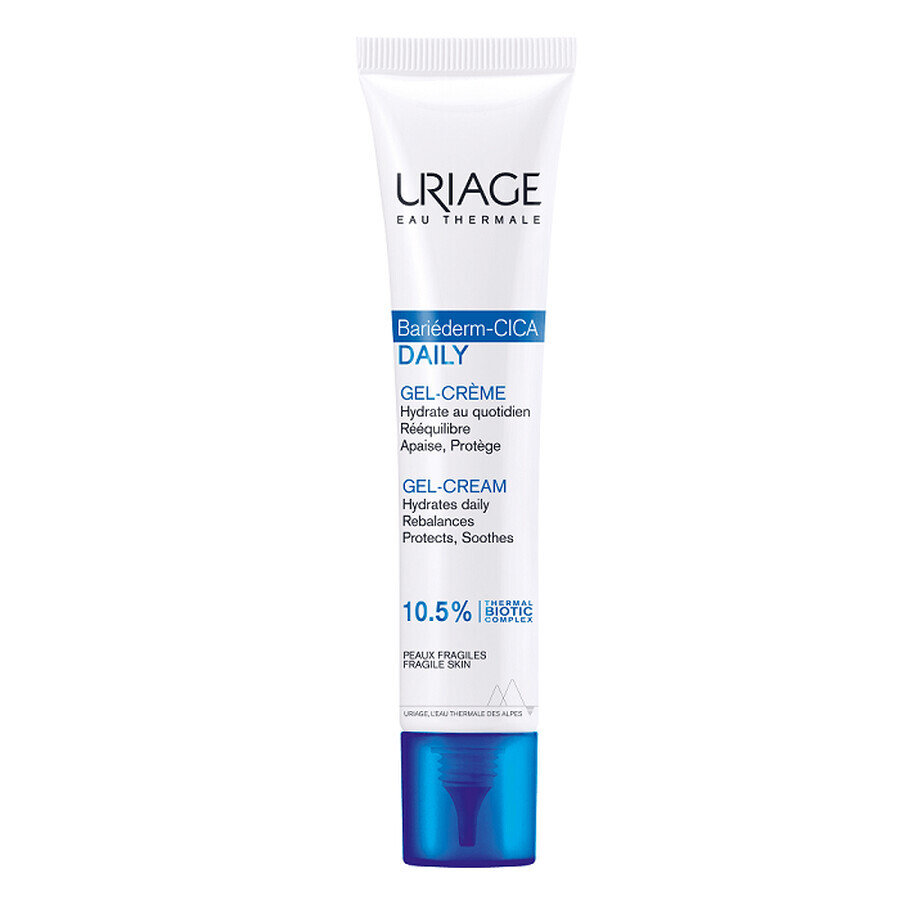 Cream gel for fragile and damaged skin Bariederm Cica, 40 ml, Uriage