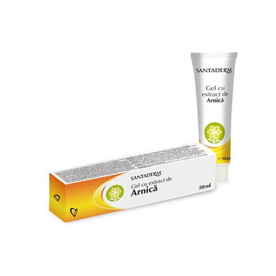 Santaderm gel de extracto de árnica, 50 ml, Vitalia