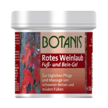 Gel de extracto de vid roja Botanis, 500 ml, Glancos