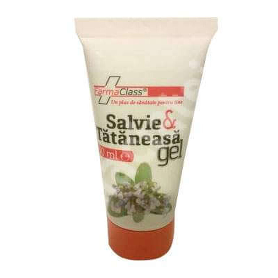 Gel con salvia e parotite, 50 ml, FarmaClass