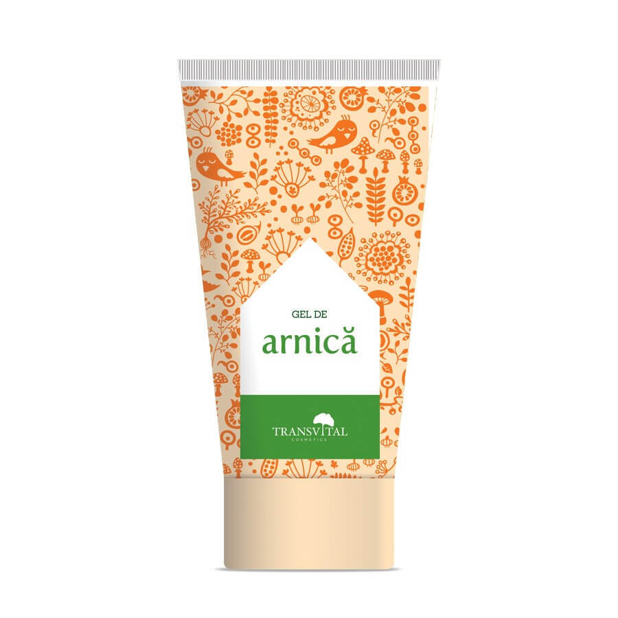 Gel de árnica, 150 ml, Transvital