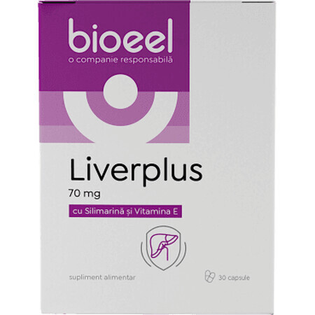 Bioeel Liverplus 70 mg, 30 cápsulas