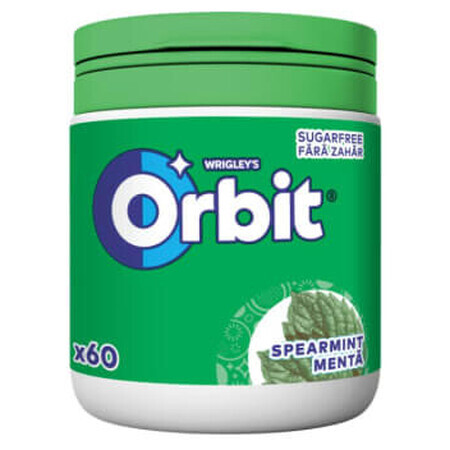 Chicle Orbit sabor menta, 84 g