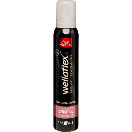 Wellaflex Gevoelig haarschuim, 250 ml