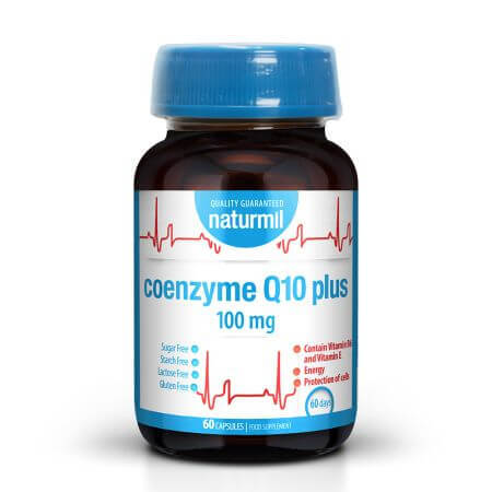 Coenzima Q-10 Plus 100 mg, 60 cápsulas, Naturmil