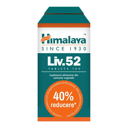 Pakket Liv 52 100 + 100 cpr Himalaya (-40%)