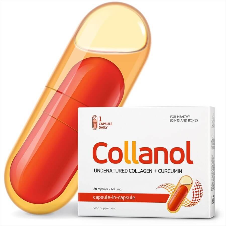 Collanol Pachet, 2 x 20 capsule, Vitaslim