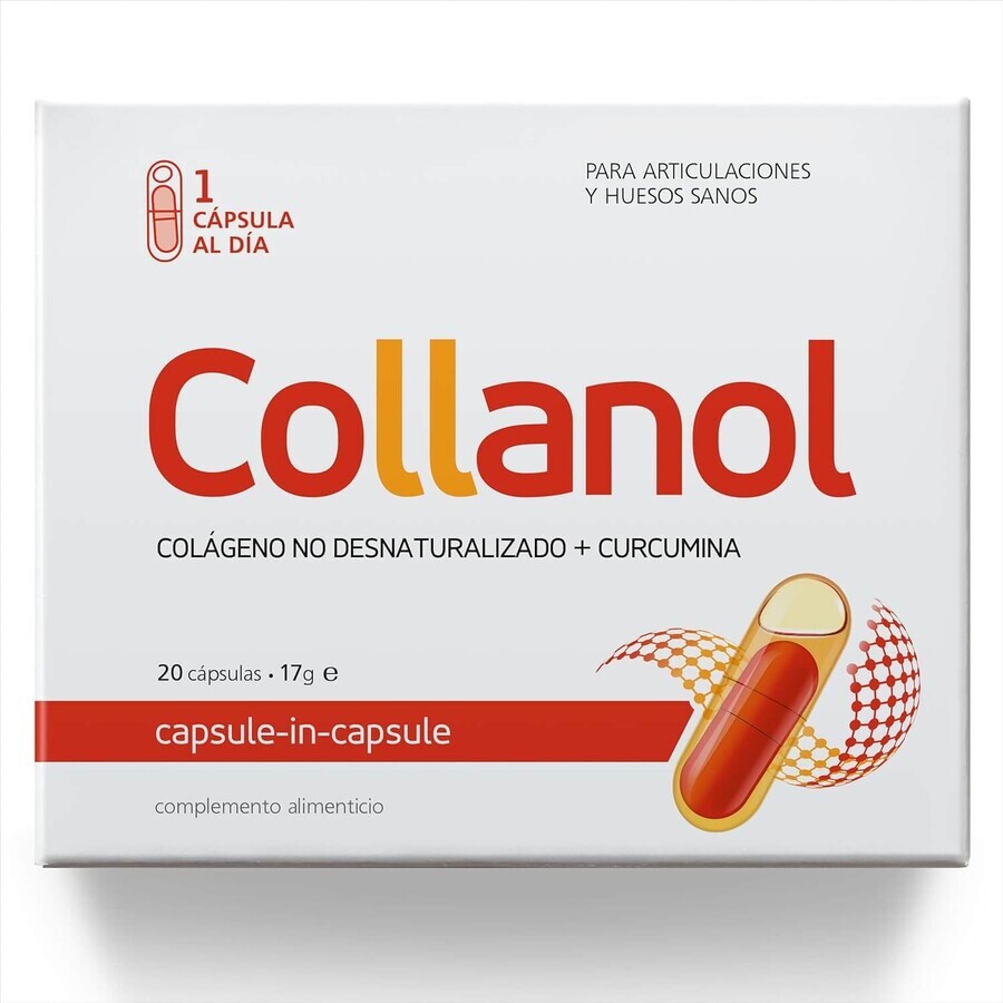 Confezione Collanol, 2 x 20 capsule, Vitaslim