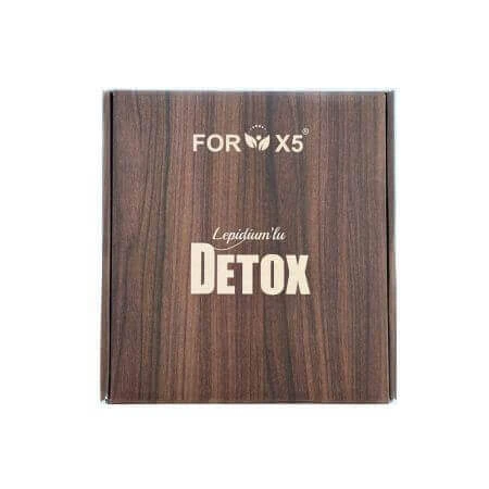Lepidium'lu Detox Thé Minceur, 30 x 4 g, Pour X5