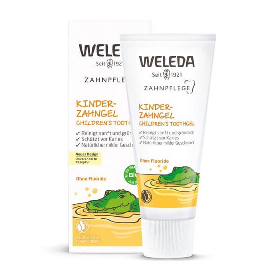 Gel dentífrico infantil, 50 ml, Weleda