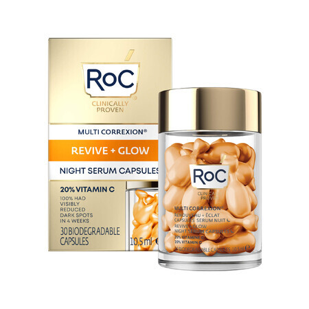 Multi Correxion Revive+Glow Suero Facial con Vitamina C, 30 unidades, RoC