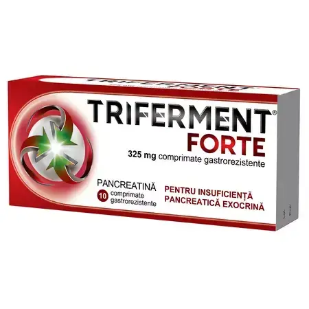 Triferment Forte, 325 mg, 10 compresse gastroresistenti, Biofarm