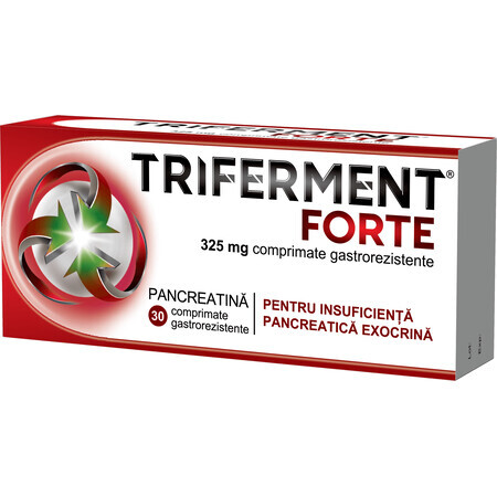 Triferment Forte, 325 mg, 10 comprimidos gastrorresistentes, Biofarm