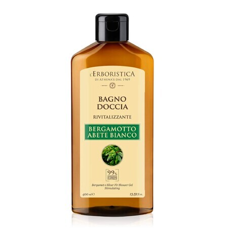 Gel de ducha bergamota y abeto, 400 ml, L'Erboristica