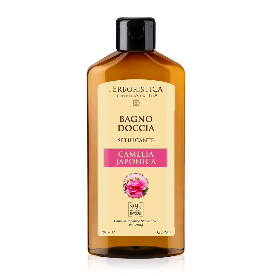 Duschgel mit Kamelie Japonica, 400 ml, L'Erboristica