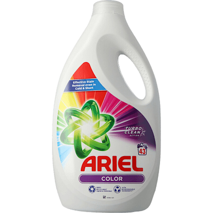 Ariel Detergente líquido Color 43 lavados, 2,15 l