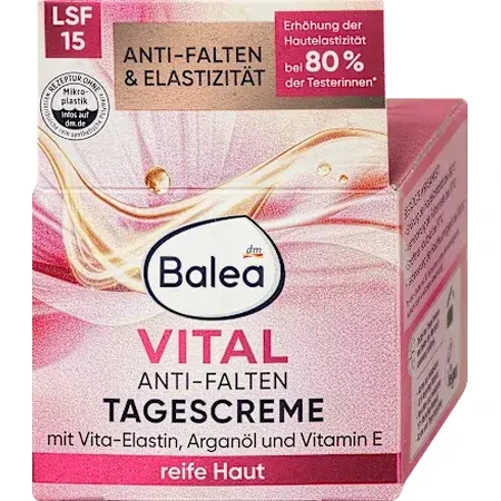 Balea Anti-Rimpel Dagcrème met SPF15, 50 ml