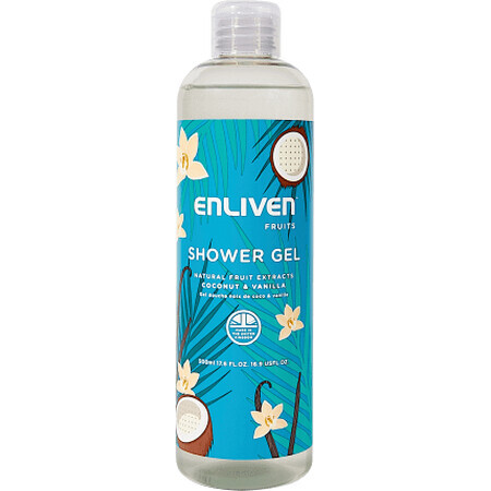 Enliven Gel doccia cocco e vaniglia, 500 ml