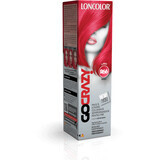 Loncolor Go Crazy Mascarilla Colorante Semipermanente (Crema) R66 Rojo, 1 ud.