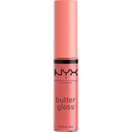 Nyx Professional MAKEUP Brillant à lèvres Butter Gloss 07 Tiramisu, 8 ml