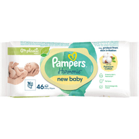 Pampers Harmonie Feuchttücher Harmonie, 46 Stück