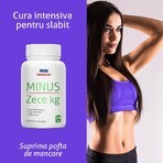 Complemento alimenticio, Menos diez kg, adelgazamiento, 30 cápsulas, MEDICAS