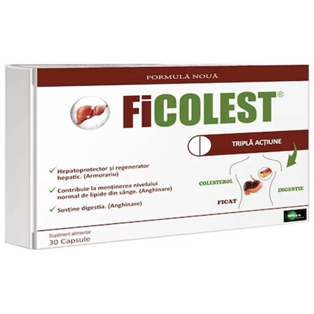 Ficolest, 30 cápsulas, Laropharm