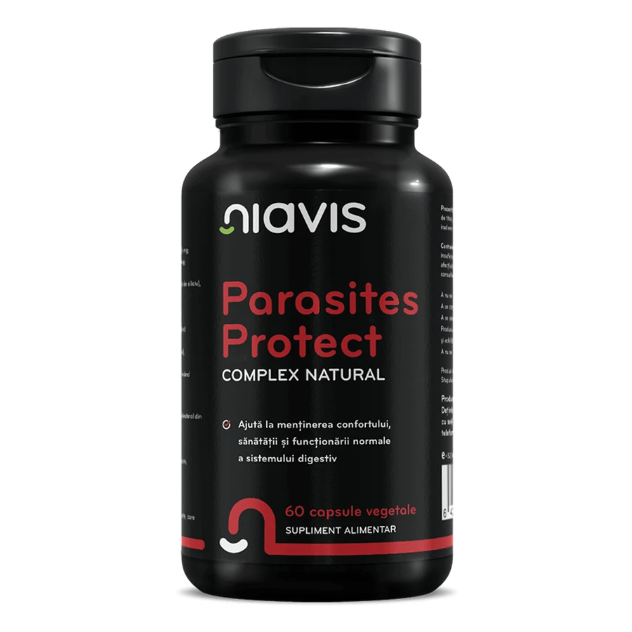 Parásitos Protect, 60 cápsulas, Niavis